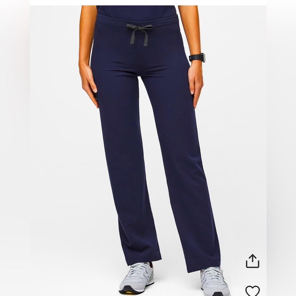 Figs Livingston Scrub Pants - Navy